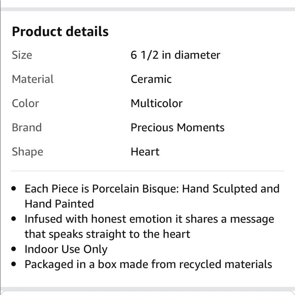 Precious Moment “You Have Touched So Many Hearts” Plate - Picture 8 of 9